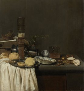 Naturaleza muerta con un vaso alto de cerveza, 1647